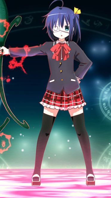 中二病也要谈恋爱 中二萌神 小鸟游六花 动漫电脑壁纸下载(1)