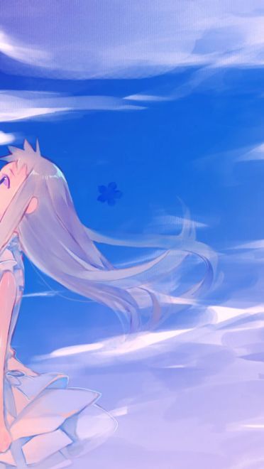 未闻花名 那朵花 本间芽衣子 面码 动漫电脑壁纸