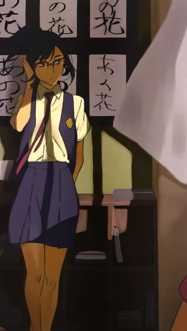 未闻花名 那朵花 本间芽衣子 面码 动漫电脑壁纸