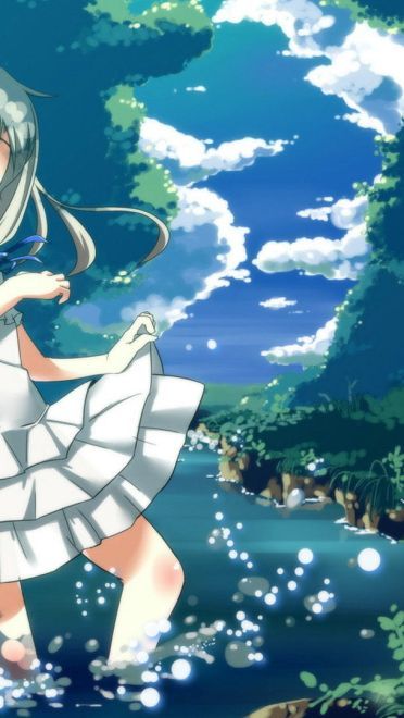 未闻花名 那朵花 本间芽衣子 面码 动漫电脑壁纸