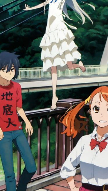 未闻花名 那朵花 本间芽衣子 面码 动漫电脑壁纸