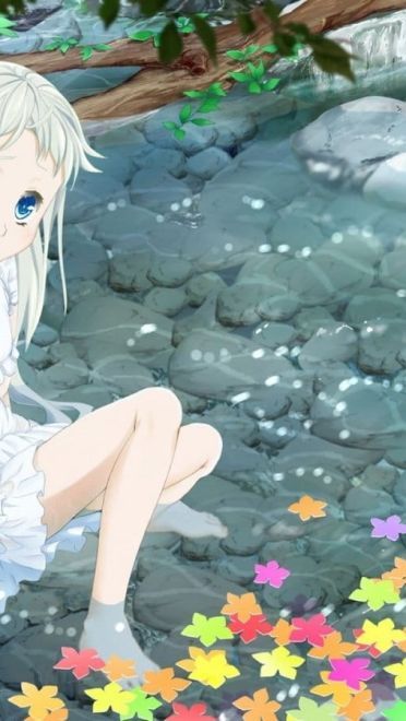 未闻花名 那朵花 本间芽衣子 面码 动漫电脑壁纸