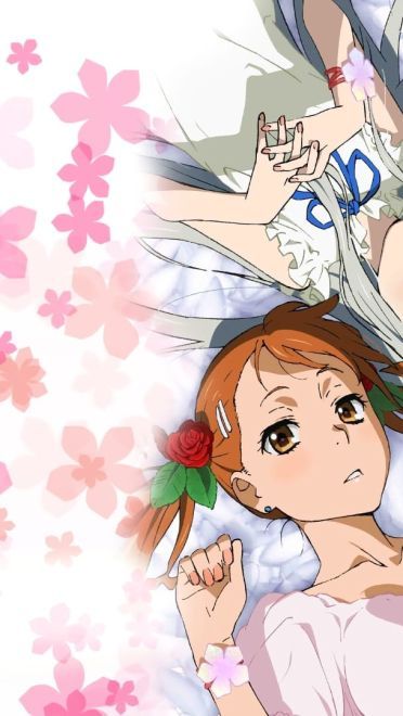 未闻花名 那朵花 本间芽衣子 面码 动漫电脑壁纸