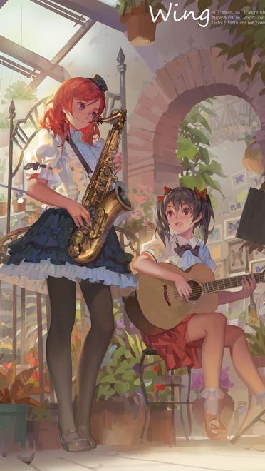 lovelive！西木野真姬 动漫手机壁纸下载