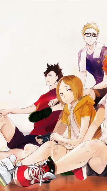 燃烧热血吧少年 排球少年同人桌面壁纸