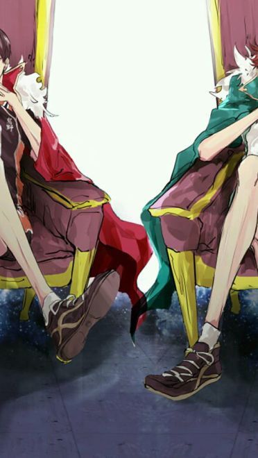 燃烧热血吧少年 排球少年同人桌面壁纸