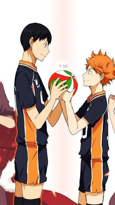 燃烧热血吧少年 排球少年同人桌面壁纸