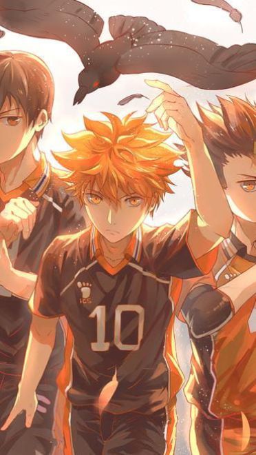 燃烧热血吧少年 排球少年同人桌面壁纸