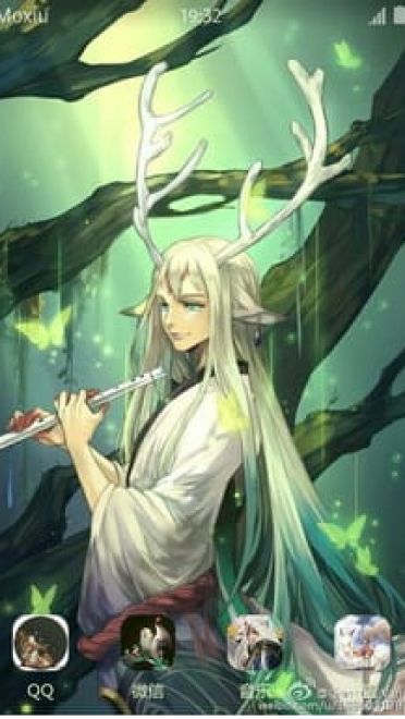 网易手游阴阳师 觉醒后男神 小鹿男 安卓手机主题下载