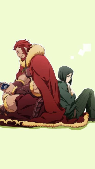 Fatestay night saber&伊莉雅 动漫电脑壁纸