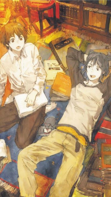 冒险和羁绊 未来都市No.6 手机壁纸