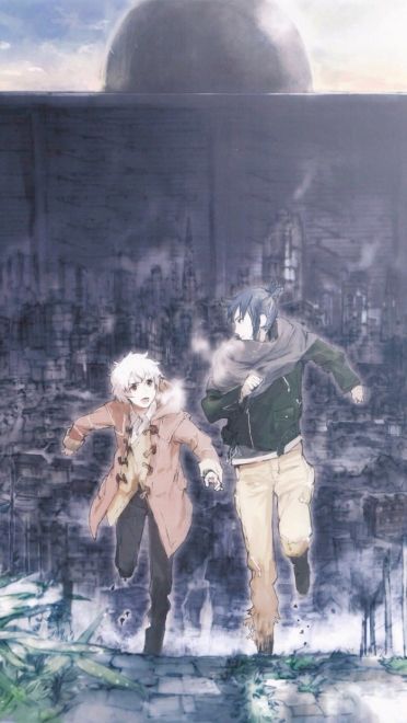 冒险和羁绊 未来都市No.6 手机壁纸