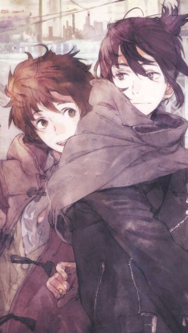 冒险和羁绊 未来都市No.6 手机壁纸