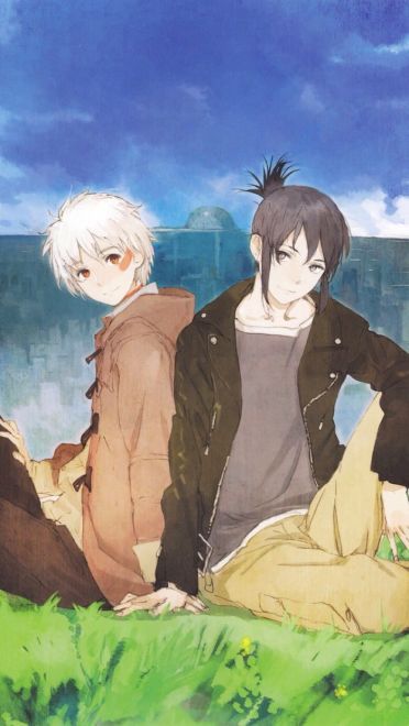 冒险和羁绊 未来都市No.6 手机壁纸