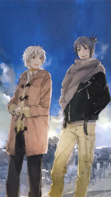 冒险和羁绊 未来都市No.6 手机壁纸