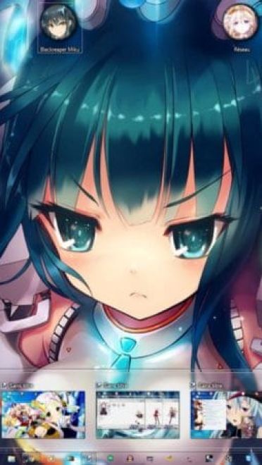 觉醒能力的圣洁天使 Ange Vierge win7主题