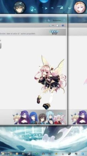 觉醒能力的圣洁天使 Ange Vierge win7主题