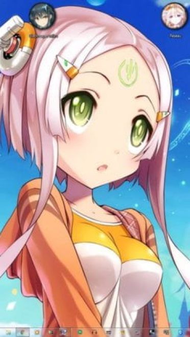 觉醒能力的圣洁天使 Ange Vierge win7主题