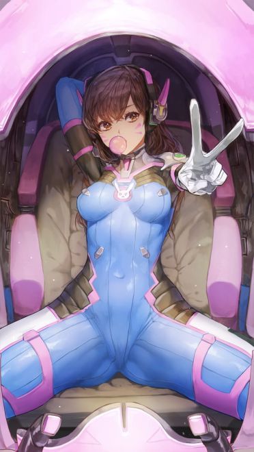 守望先锋 D.Va 宋哈娜 动漫游戏手机壁纸下载