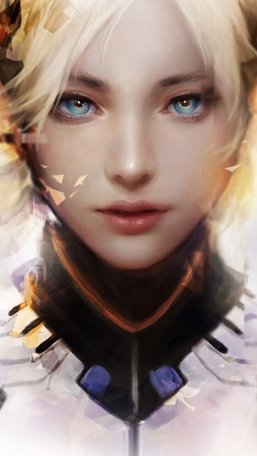 学医救不了中国人 守望先锋 天使 高清手机壁纸下载