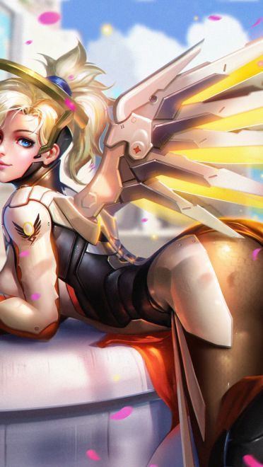 学医救不了中国人 守望先锋 天使 高清手机壁纸下载