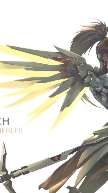 学医救不了中国人 守望先锋 天使 高清手机壁纸下载