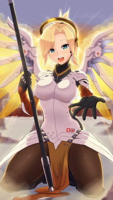 学医救不了中国人 守望先锋 天使 高清手机壁纸下载