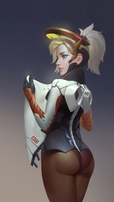 学医救不了中国人 守望先锋 天使 高清手机壁纸下载