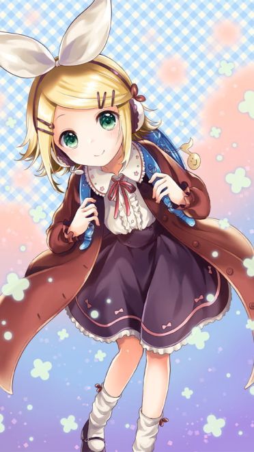 压路机镜音铃 Vocaloid Rin V2 win7主题