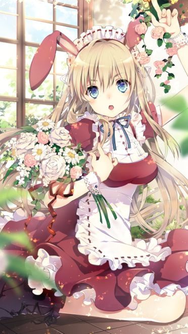 软萌兔娘来袭 手机壁纸图集分享