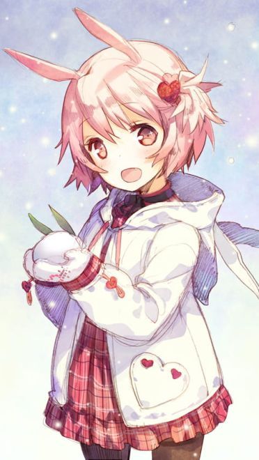 软萌兔娘来袭 手机壁纸图集分享