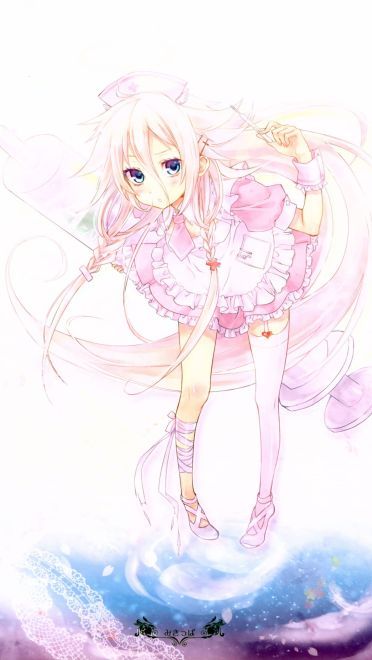 白丝护士手机壁纸  乖乖注射后就药到病除哦！(1)