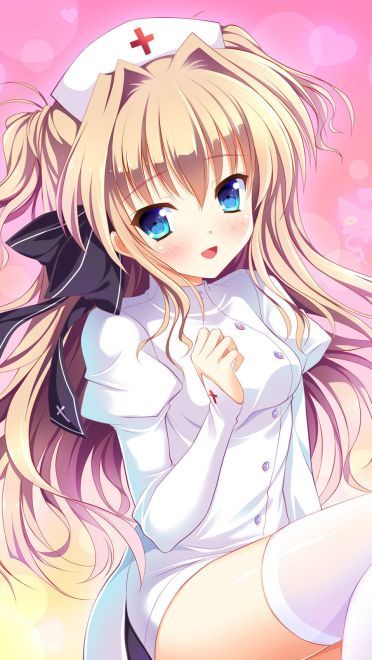 白丝护士手机壁纸  乖乖注射后就药到病除哦！(1)