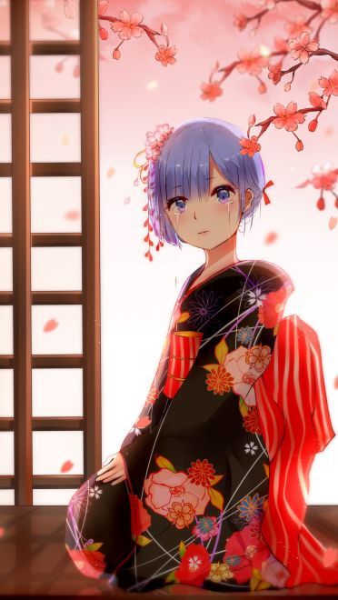 万圣节手机壁纸 小鬼蕾姆陪你捣蛋(1)