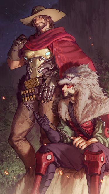 我们需要更多屁股！守望先锋 高清手机壁纸下载