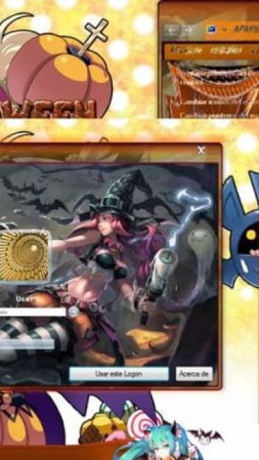 诱人的小恶魔 halooween 万圣节系列win7主题