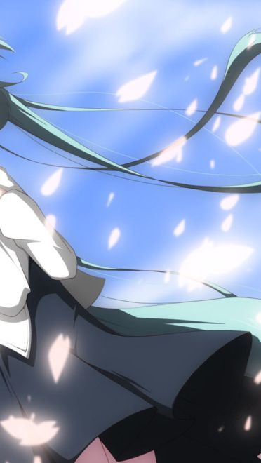 看过我的蓝白胖次吗？初音未来电脑壁纸下载(1)