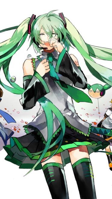 看过我的蓝白胖次吗？初音未来电脑壁纸下载(1)