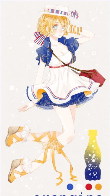 生动活泼的灵气少女系列 动漫手机壁纸下载