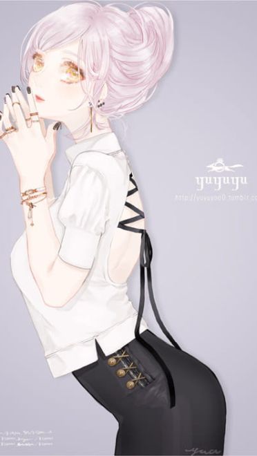 生动活泼的灵气少女系列 动漫手机壁纸下载