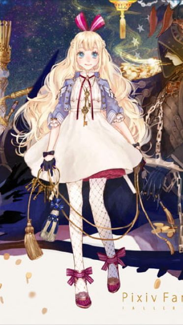 生动活泼的灵气少女系列 动漫手机壁纸下载