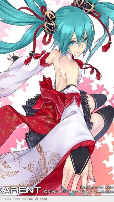 我可是你们的主唱哦 初音未来手机壁纸(1)