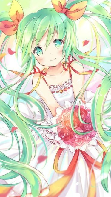 我可是你们的主唱哦 初音未来手机壁纸(1)