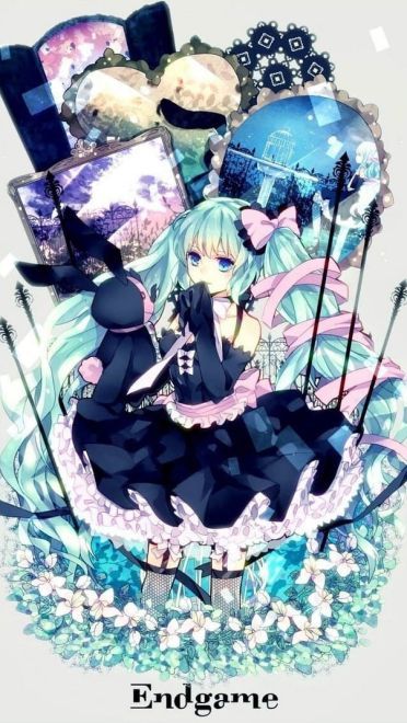 我可是你们的主唱哦 初音未来手机壁纸(1)