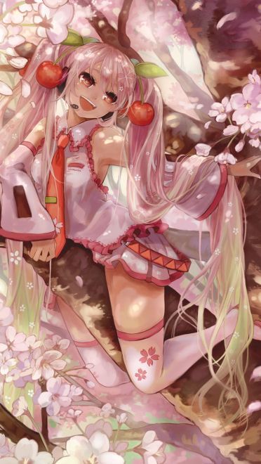 我可是你们的主唱哦 初音未来手机壁纸(1)