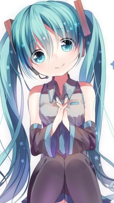 我可是你们的主唱哦 初音未来手机壁纸(1)