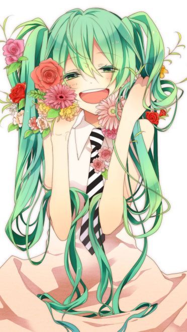 我可是你们的主唱哦 初音未来手机壁纸(1)