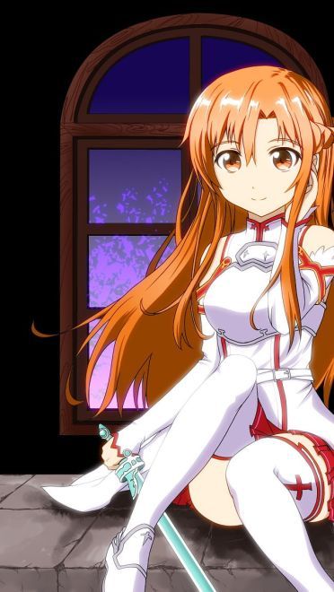 结城明日奈 刀剑神域手机壁纸