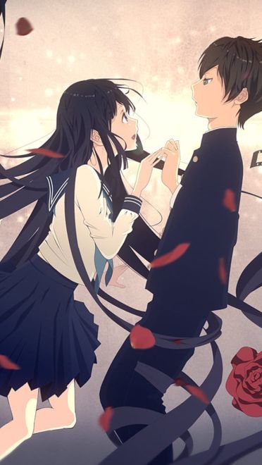 冰菓 千反田爱瑠&折木奉太郎 动漫电脑壁纸下载