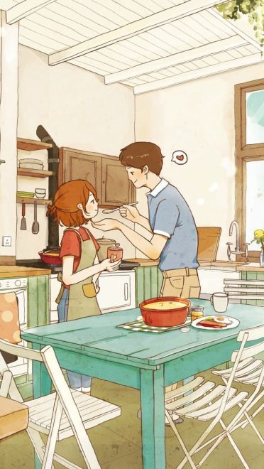 动漫手机壁纸精选 换张手机壁纸都能虐狗(1)